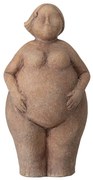 Bloomingville Keramická soška Sidsel Brown Terracotta