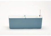Plastia Samozavlažovací truhlík Berberis 60, sivomodrá + biela , 60 cm