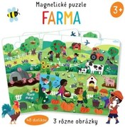 Magnetické puzzle Farma
