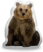 Sablio 3D vankúš Hnedý medveď