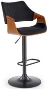 Barová Stolička H124 orech/čierna