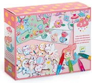 Výtvarná hra - Tvoríme dievčenský svet - koláž