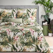 SATÉNOVÉ OBLIEČKY SPRING43 200X220 CM, 2 KS 70X80 CM LISTY