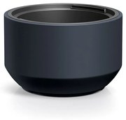 Kvetináč s vkladom HEOSO I antracit