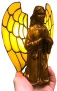 Dekoratívna tiffany lampa 20 cm ANJEL
