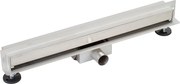 Fabriano nástenný sprchový žľab, 60 cm