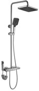 Sprchový systém  termostatický Rea Rob nikel brúsený