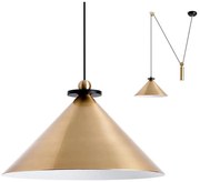 Redo 01-1545 - Luster na lanku KALIMBA 1xE27/42W/230V pr. 42 cm pavúk bronz