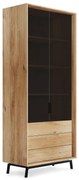 PROXIMA.store - Luxusná dubová vitrína - MODERN LOFT FARBA: dub