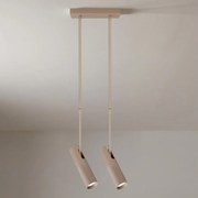 Brilagi - Luster na tyči SELE 2xGU10/30W/230V béžová