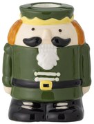Bloomingville Kameninový svícen Nutcracker Feast Green