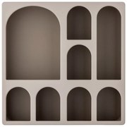 Sivobéžová poschodová polica 48 cm Graphia – Bloomingville