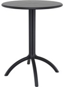 OCTOPUS  Ø60 záhradný stôl black