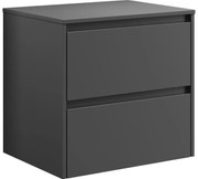 Kúpeľňová skrinka TRONDHEIM pre umývadlo 60 cm, antracit