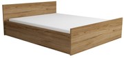 Manželská posteľ 160x200 cm Manton M17 (dub catania). Akcia -21%. Vlastná spoľahlivá doprava až k Vám domov. 1123888