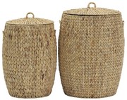 House Doctor Kôš na bielizeň Laun Natural Menší