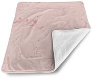 Sablio Deka pre bábätko Ružové lístky - 80x100 cm