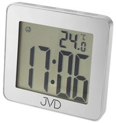 Vlhkotesné kúpeľňové hodiny JVD SH8209.1 s teplomerom 10cm