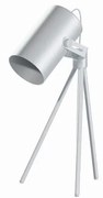 Stolná lampa TUBA 1xE27/24W/230V biela