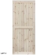 Dvere posuvné na mieru Loft V