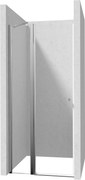 Deante Kerria Plus, 1-krídlové sprchové dvere 80x200 cm, 6mm číre sklo, chrómový profil, DEA-KTSU042P
