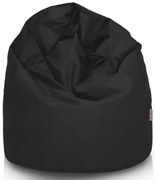 Plyšový sedací vak SAKO čierny