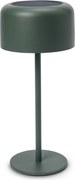 Solárna akumulátorová stolová lampa, džungľová zelená