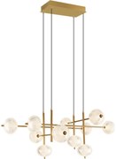 Zuma Line 003064-034755 - LED luster na lanku GALATEA LED/63W/230V zlatý