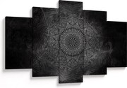 Obraz - Mystická mandala (150x105 cm)