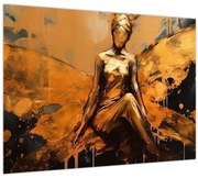 Obraz - Abstrakcia víly (70x50 cm)