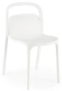 Jedálenská stolička Lipa, biela