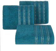 BAVLNENÝ UTERÁK JONAS 50X90 CM TYRKYSOVÁ