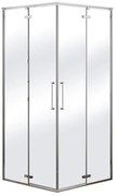 Sprchový kút štvorcový Beta 90x90x195 chróm