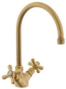 Paffoni Ricordi drezová batéria s otočným ramienkom bronz IR180BR