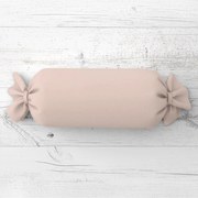 Biante Vankúš valec bonbon Rongo RG-089 Svetlo béžový 15x40 cm