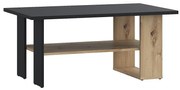 Konferenčný stolík Caldicot CFTT5210-M922 čierny/dub artisan
