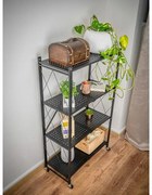 Regál Racks RAW4T, kovový, 4 police