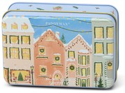 Paddywax Vonná sviečka v plechovej dóze Christmas Village 141 g