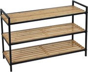 Botník s 3 policami Fargo, bambus%