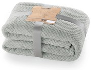 DecoKing Deka z mikrovlákna HENRY 150x200 cm Barva: STEEL/šedá