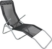 CH Záhradné lehátko Sun - čierne