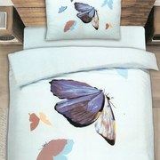 Obliečky VARIA BUTTERFLY BLUE 140x200 cm