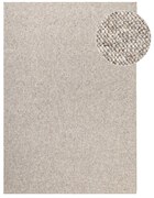 Sivokrémový prateľný koberec 80x150 cm Rocco Dark Cream – Elle Decoration