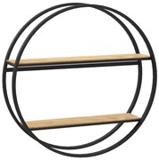 Nástenná polica SHELF pr. 62,5 cm dub