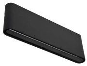 LED Vonkajšie nástenné svietidlo FLOW LED/9W/230V IP54 4000K čierna