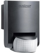 STEINEL 660215 - Vonkajší  infračervený senzor IS 130-2 čierna IP54