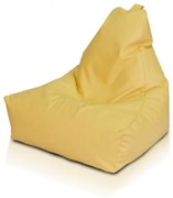 Sedací vak INTERMEDIC KEIKO S ekokoža Farba: E03 - Oranžová svetlá (ekokoža)