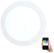 Eglo 96668 - LED RGBW stmievateľné zapustené stropné svietidlo FUEVA-C LED/15,6W/230V