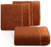 BAVLNENÝ UTERÁK SALADO 50X90 CM TEHLOVÁ