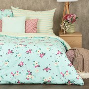 4Home Bavlnené obliečky Ditsy flower, 140 x 220 cm, 70 x 90 cm